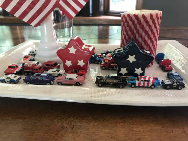 Illustration for article titled "Mom said I couldn't decorate with Hot Wheels..(sly smile) But she didn't say